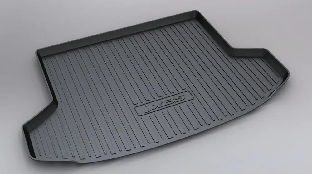 

SJ ALL Weather TPO Car Trunk Mats Tail Boot Cargo Liner Cover Rear Cargo Tray Luggage Pad For Hyundai ix35 2018 2019