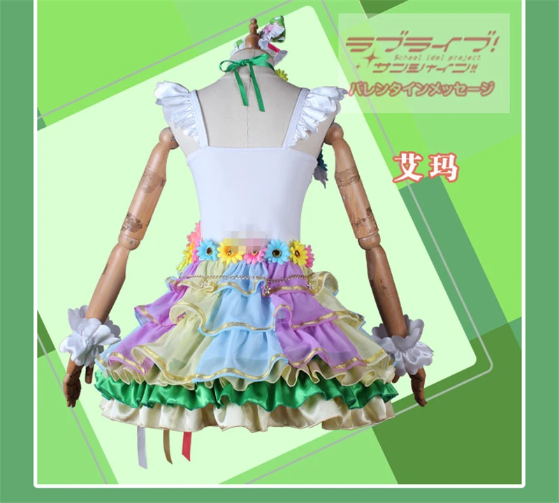 LoveLive! Идеальный проект мечты люблю тебя, мои друзья, Эмма Верде, карнавальный костюм, рождественские наряды, платье, подарок для женщины