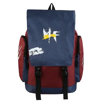

2020 New Arrival Streetwear Men Backpack Cool Trendy Print Large Capacity High Quality Boy Girl Students School Bag Travel Bag