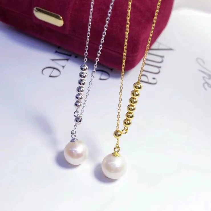 

Новое поступление, фурнитура для ожерелья из стерлингового серебра S925, фурнитура для ювелирных изделий, аксессуары для жемчуга, бусин, камней