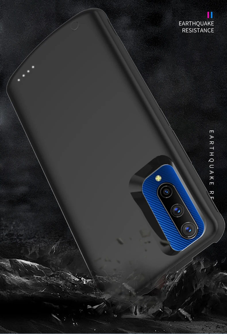6800 мА/ч, Батарея Зарядное устройство Мощность ЧЕХОЛ ДЛЯ vivo iQOO Pro блок резервного Батарея заряда для vivo iQOO Pro 5G Батарея чехол