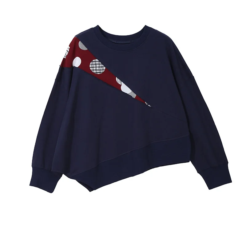 SuperAen Европейское худи, модные хлопковые Dweatshirts для женщин, размер Pluz,, осенние и зимние толстовки, Женские повседневные топы - Цвет: blue