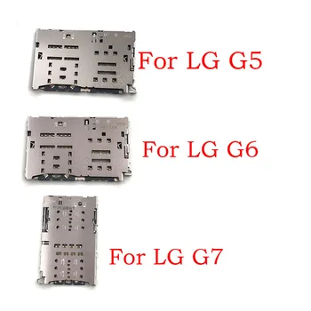 

SIM Reader Card Holder On Board Connector For LG G3 G4 G5 G6 G7 V10 V30