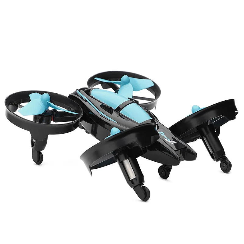 Hot Q686 Land and Amphibious Small Flying Saucer 2.4G Remote Control Quadcopter Mini Drone Rc Helicopter