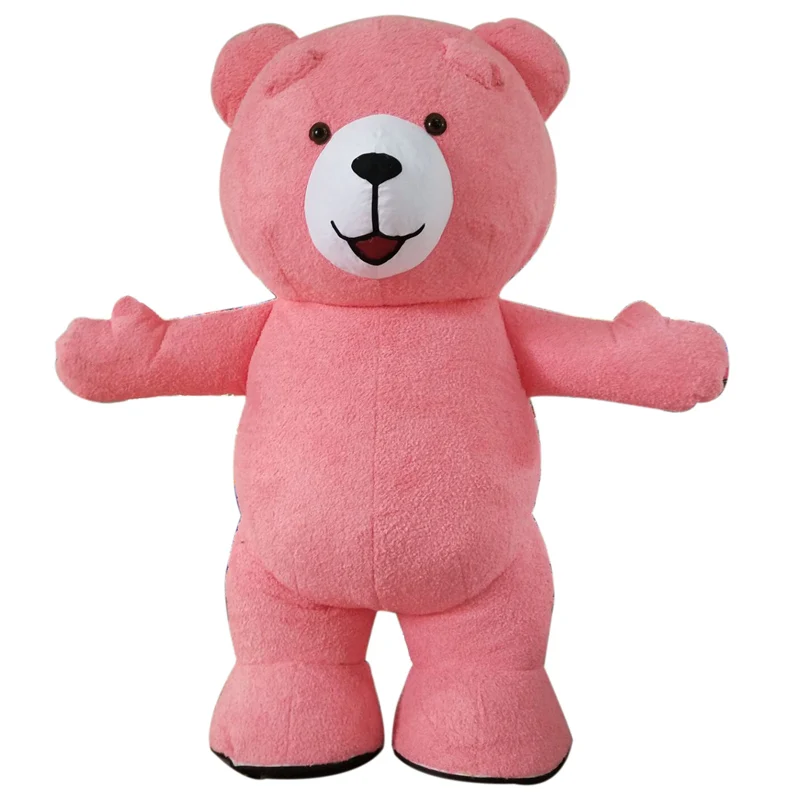 adult size10 Надувной медведь талисман плюшевый костюм костюмы вечернее платье, комплекты одежды Продвижение карнавал реклама открытый наряд - Цвет: adult size10