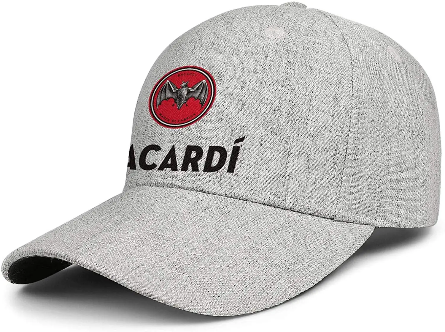 Мужские Bacardi-Marca-De-Fabrica-cap Модные регулируемые спортивные хлопковые бейсбольные шапки