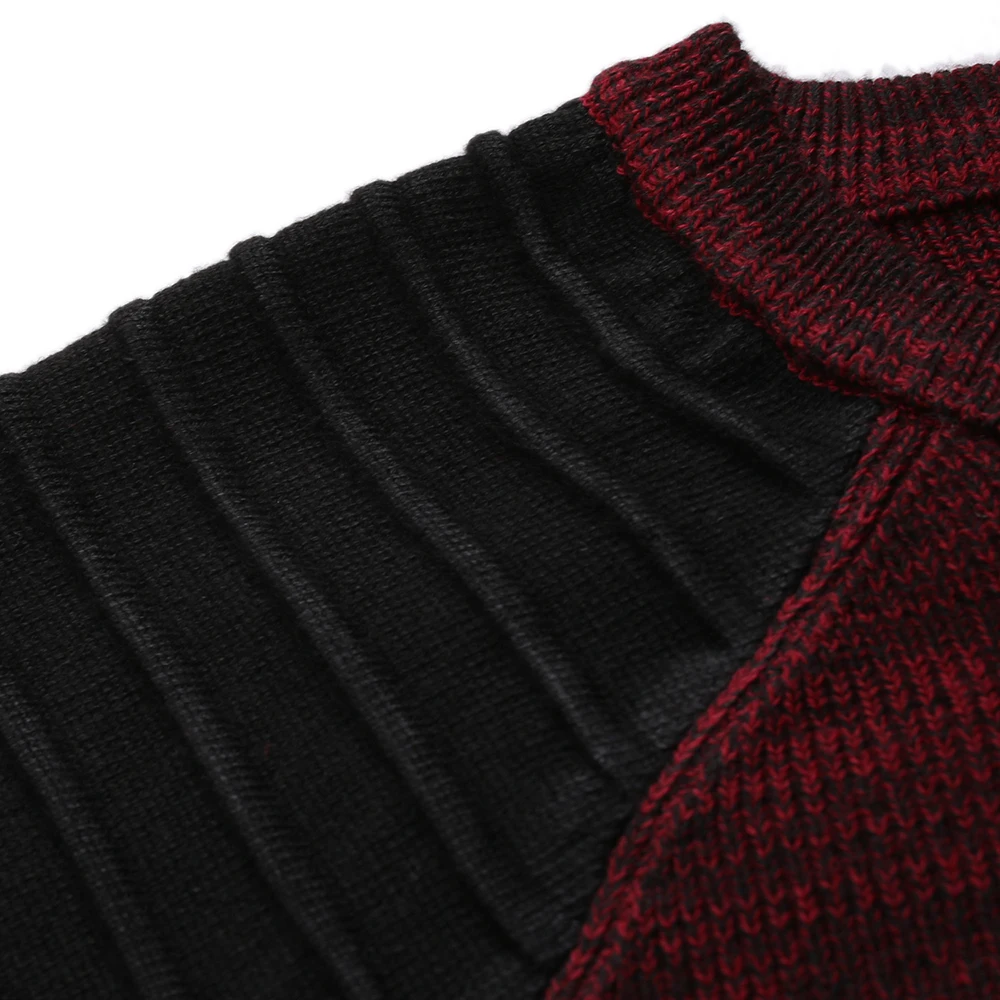 Мужская одежда Pull Homme Hiver Повседневный пуловер с эластичными складными рукавами вязаный свитер мужской осенний классический теплый с круглым вырезом Col Roul Homme