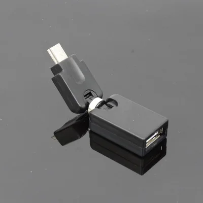 Мини-usb Мужской к USB Женский Конвертер Разъем синхронизированный для передачи данных OTG адаптер для автомобиля AUX MP3 MP4 планшеты телефонов u-диск