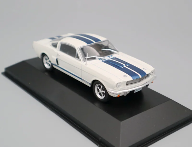 1/43 Ford MUSTANG SHELBY 350h 1965 коллекция Модель игрушечных автомобилей литой Сплав