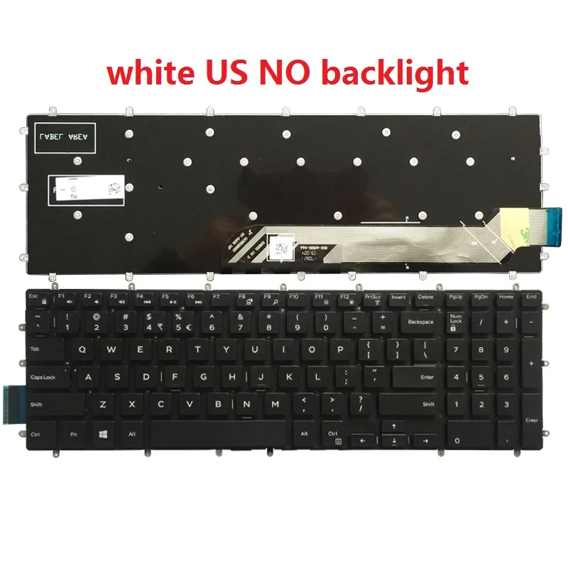 white No backlit US
