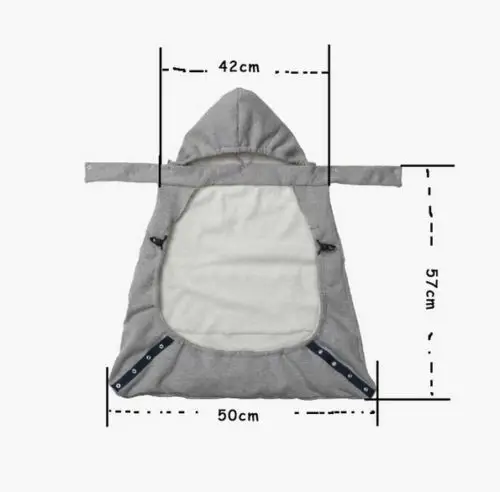 Портативная Сумка-кенгуру для детей ветрозащитное детское одеяло для рюкзака переноска плащ