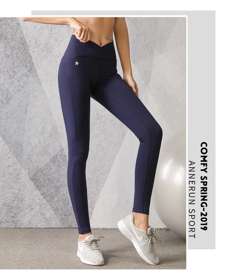 Winter Dance Pants Push Up Leggings Sport Fitness High Waist Workout Yoga Pants Hip Lifting Training Wear Gym Leggings