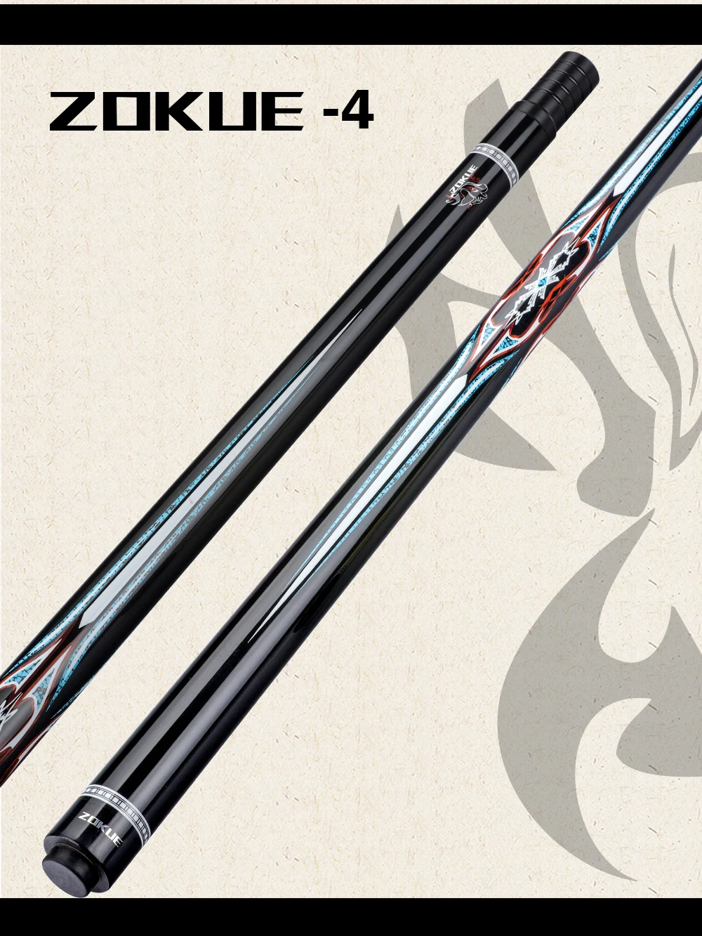 Zokue carom cue