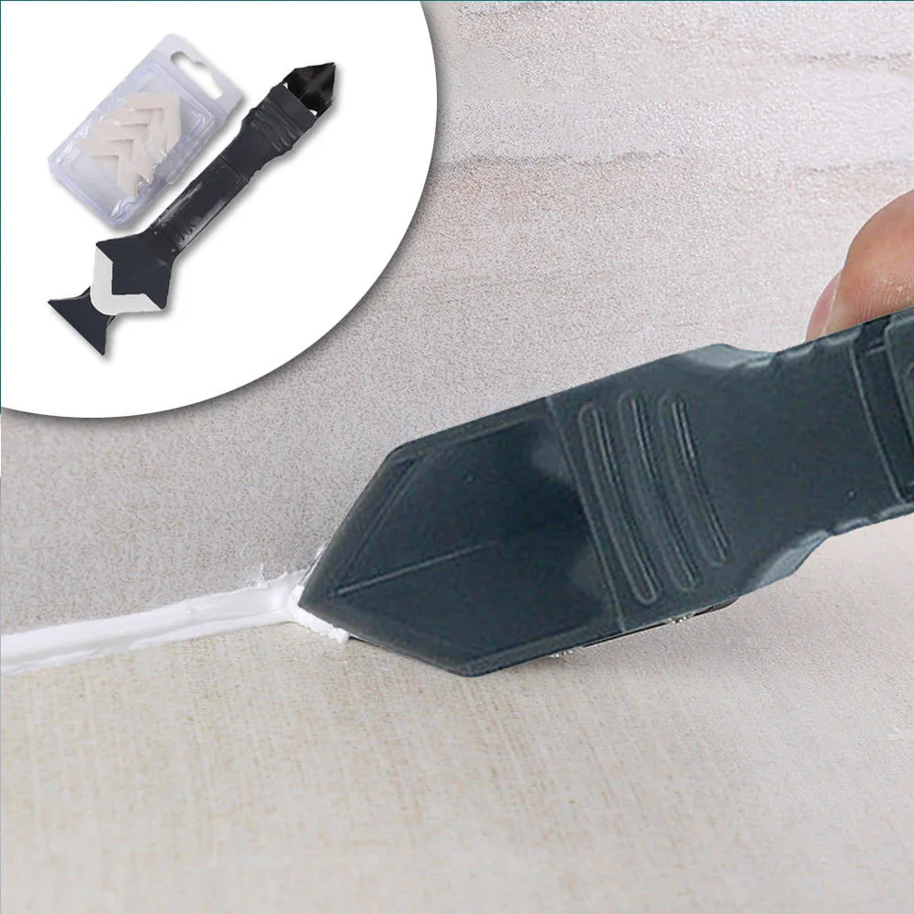 Scraper Sealant-Remover-Tool-Kit-Set Mould-Removal Useful-Tool Caulking Silicone 3-In-1