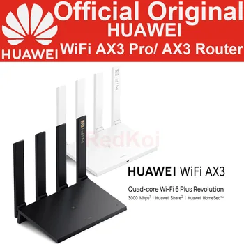 

Original Huawei WiFi AX3 Pro Quad-core Dual-core Router WiFi 6+ 3000Mbps 2.4GHz 5GHz Dual-Band Gigabit Rate WIFI Wireless Router