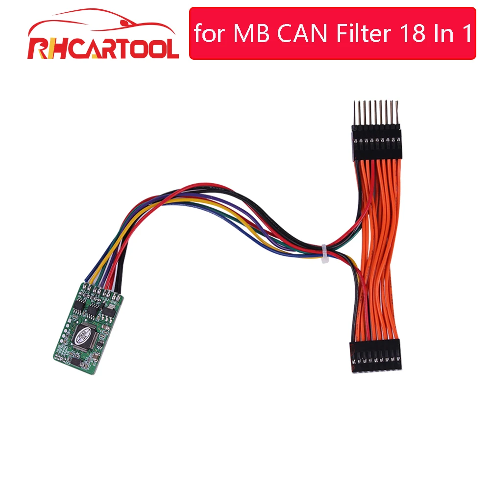 

OBD2 Best Price Yanhua for MB CAN Filter 18 In 1 Odometer Adjustment CAN Filter for W222/W205/W447 Free Shipping