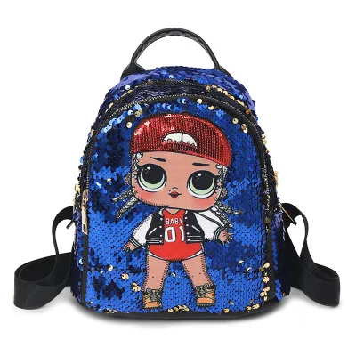 Детский рюкзак детский сад Schultasche Schultertaschen Taschen Sequin - Цвет: As shown