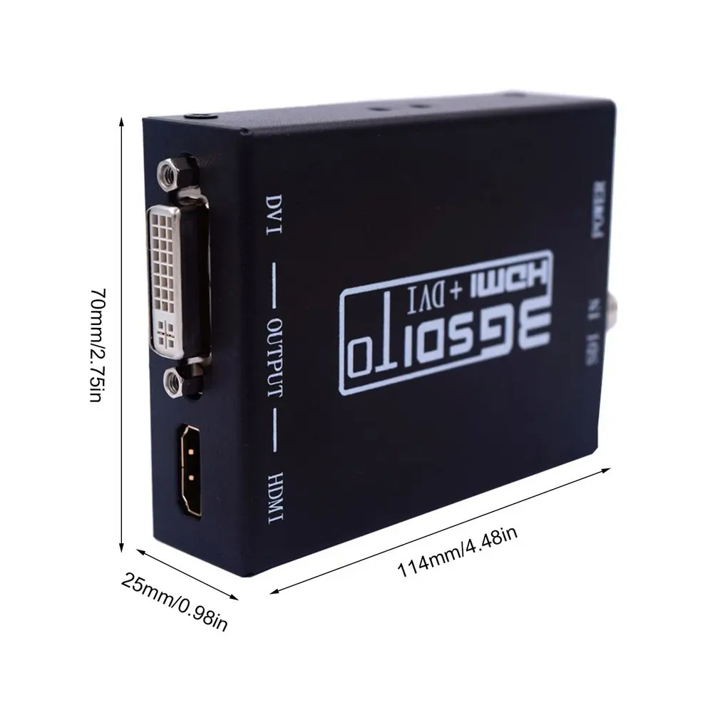 Лучшие продажи 3g SDI в HDMI+ DVI конвертер позволяет SD-SDI HD-SDI и 3G-SDI сигналы, показанные на дисплеях HDMI и DVI с адаптером питания