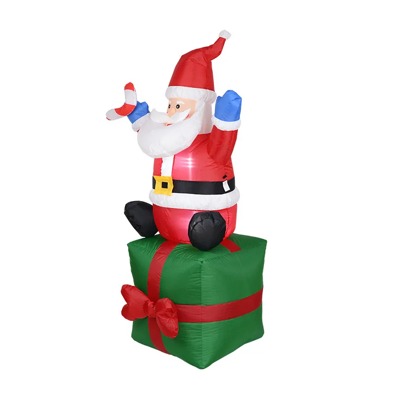 

Merry Christmas Inflatable Doll Santa Claus Decorations For Home Outdoors Christmas Decor Yard Arch Ornament New Year Gift 2019