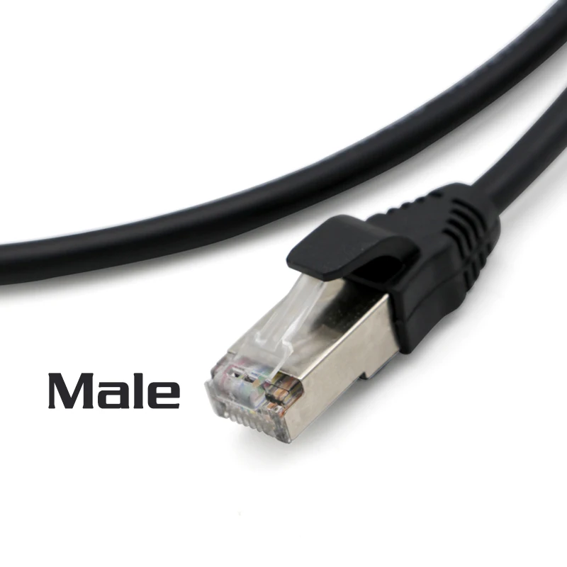 8Pin RJ45 кабели Ethernet Интернет удлинитель кабеля штекер гнездо для ноутбука ПК