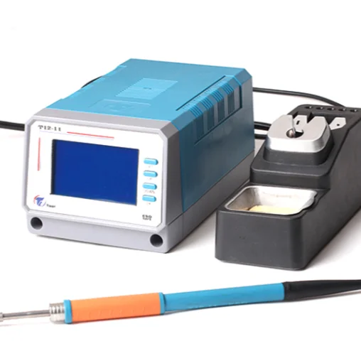 

Factory price 75W T12-11 welding table Digital welding lead-free soldering station