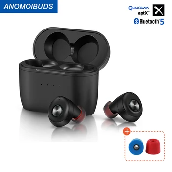

Anomoibuds Qualcommchip Aptx Wireless Headphones Bluetooth Headphones Headphones Wireless Bluetooth headset Sport entertainment