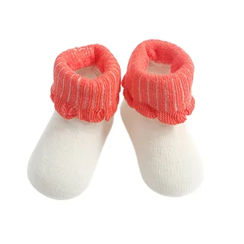 

Newborn Baby Non-slip Warm Cotton Socks Thicken Warm Boys Girls Socks Floor Wear Antiskid Autumn And Winter Sock For Kids 0-18M