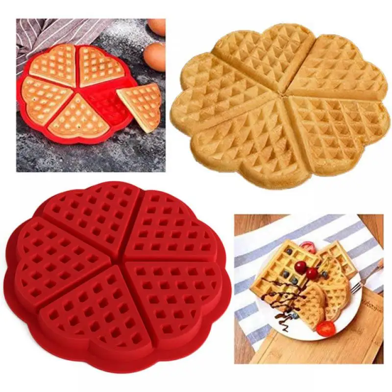 Silicone Waffle Mold, Mini Baking Mold Pan Nonstick 送料無料新品