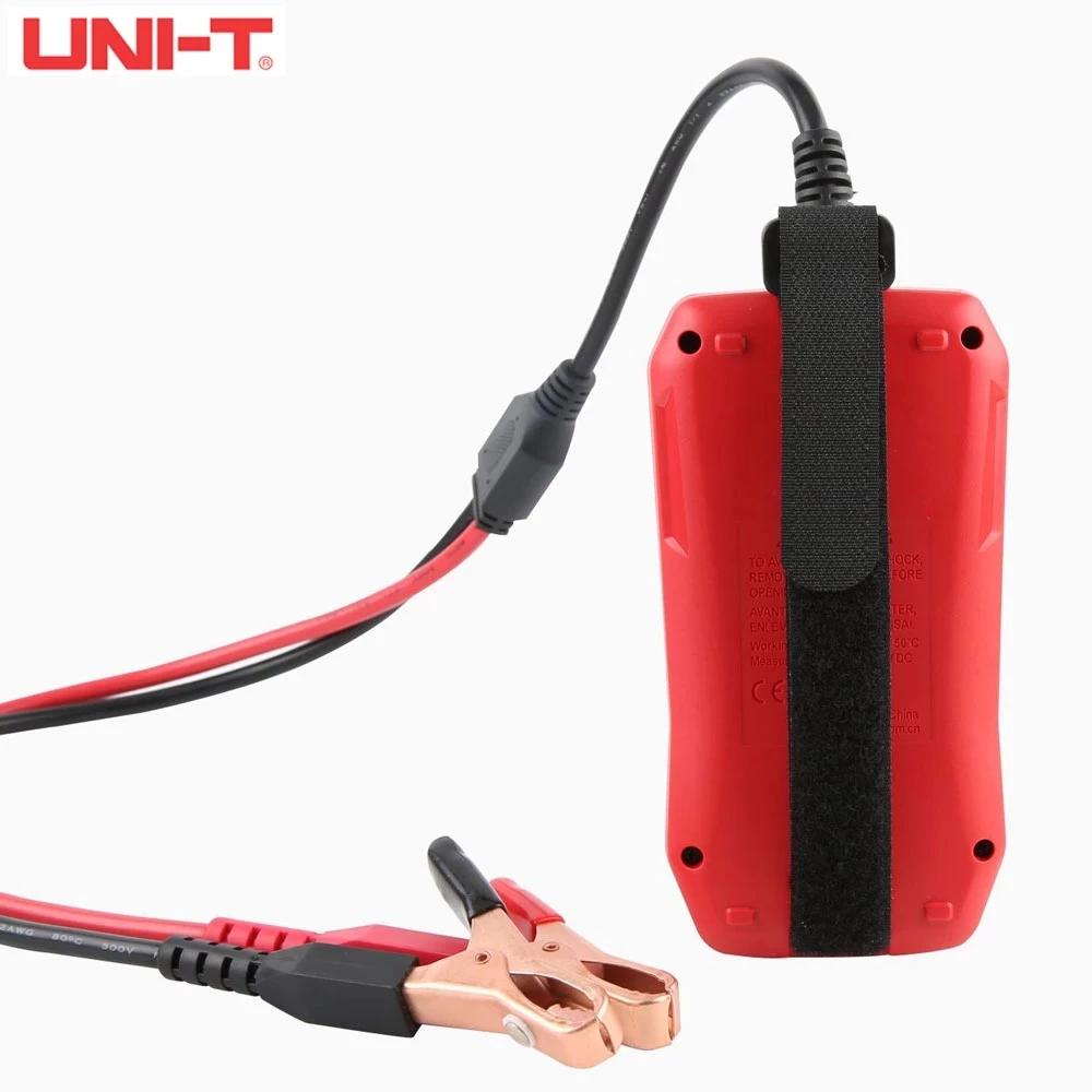 UNI-T UT673A UT675A Car Battery Tester Charger Analyzer 12V 24V Voltage Battery Test Car Battery Tester Charging Scanner Tool 3