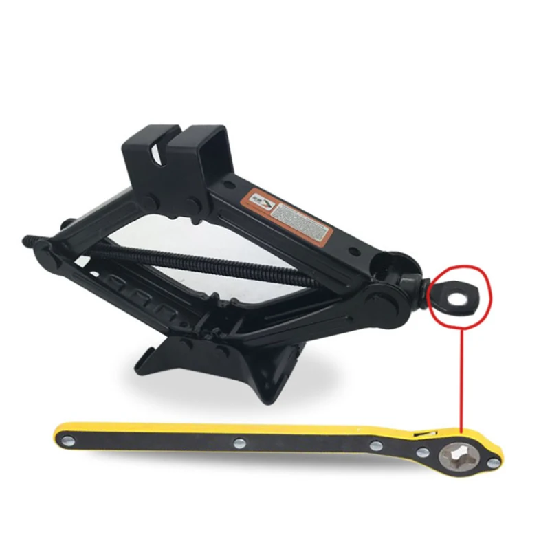 Auto Laborsaving jack ratchet wrench Scissor Jack Garage Tire Wheel