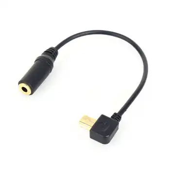 

3.5mm Microphone Adapter Cable USB MIC Link Adapter Connector Cable for GoPro Hero 3 3+ 4 Camera