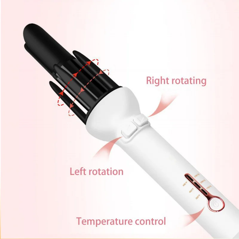 

Automatic Curler Roller Perm Hair Artifact With Safety Gold-plated Handle Rotating Power Cord