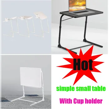 

Removable bedside table simple bed desk bedroom lazy table lift folding computer home simple small table
