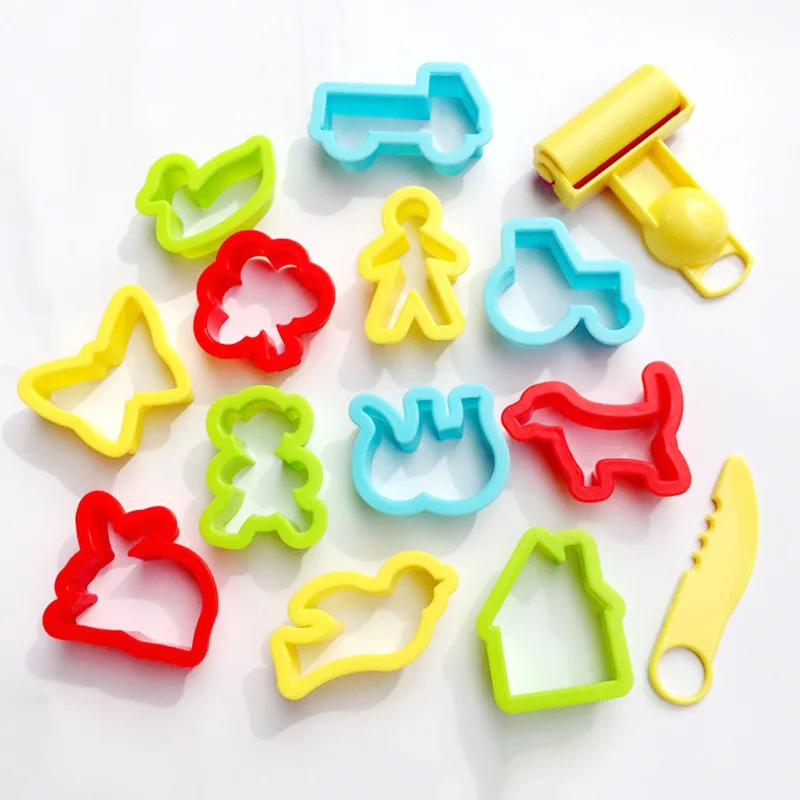 14pcs tools toy 14 шт. DIY Модель слизи Пластилин Fimo Полимерная глина инструменты профессиональный инструмент для пластилина скульптура мягкая глина набор для резьбы игрушка для детей - Цвет: 14pcs tools toy