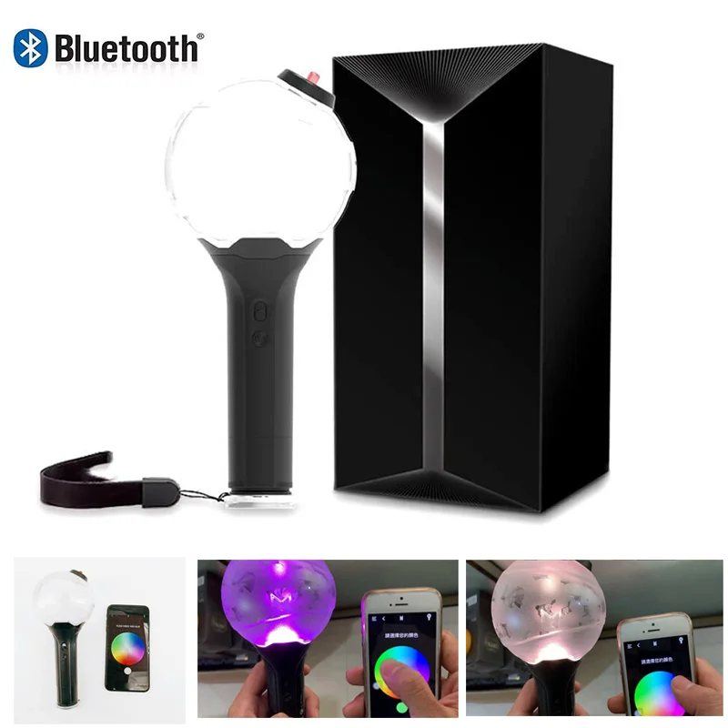 

KPOP Bangtan boys Light stick Luminous Light-up Lamp Stick Army Bomb bluetooth Lightstick Kpop Bangtan Boys Fans Collection