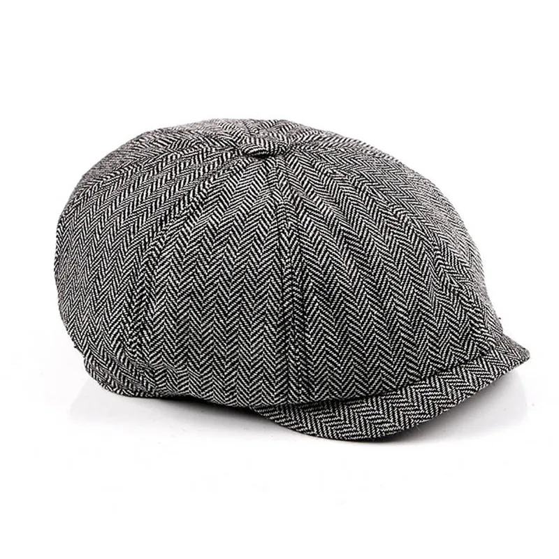 Берет в стиле винтаж кепки Британский Стиль Регулируемая дышащая восьмиугольная шляпа наружные головные уборы одежда аксессуары Новинка