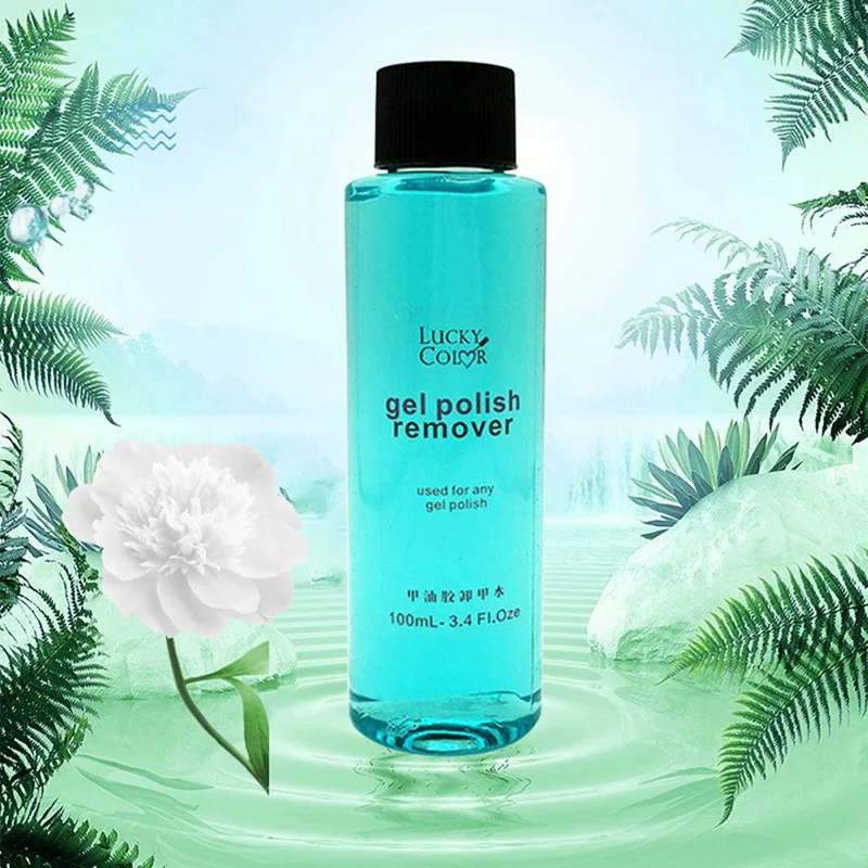 Gel Remover Liquid Degreaser For UV Gel Varnish LED Nails Polish Cleaner Water 1 Bottle 100ML