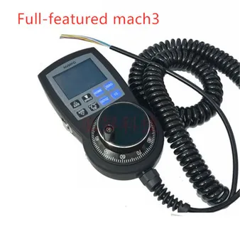 

CNC 6 Axis Handwheel Mach3 MPG Pendant Manual Pulse Generator hand wheel Full-featured serial communication with LCD display