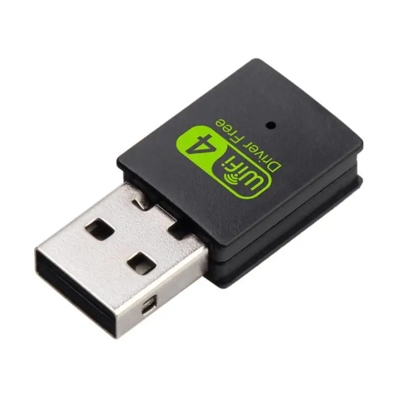 Usb-адаптер Wi-Fi адаптер 300 Мбит/с Беспроводной LAN сетевая карта для Win 10, 8, 7, XP подходит для настольных ПК удобно и быстро
