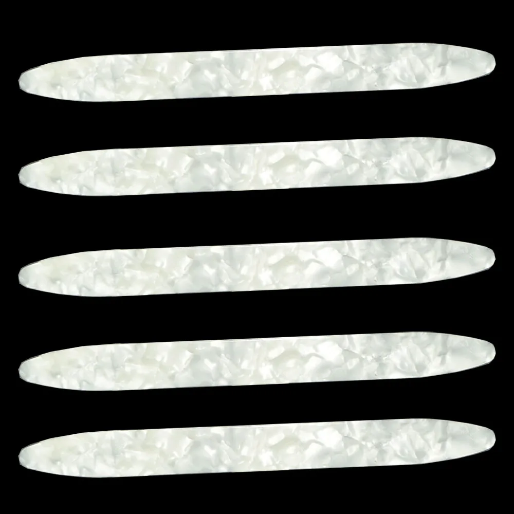 

Lots of 10pcs 0.71mm White Pearl Celluloid Oud Picks Plectrums Reeshe Risha