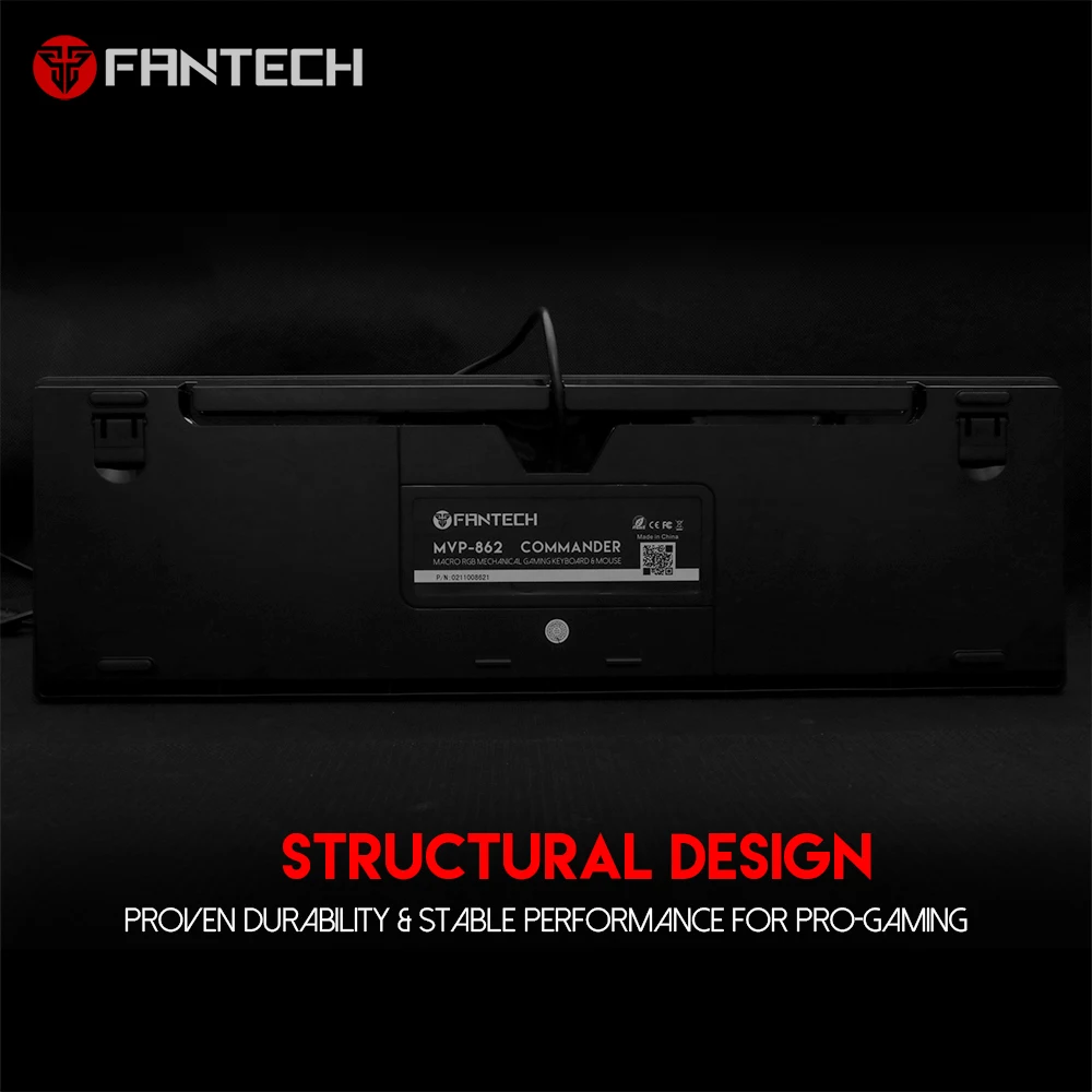 Fantech MVP862 Блюз переключатель английская механическая клавиатура и 6D 4800 dpi Макросъемка игровая мышь для PUBG FPS мышь и клавиатура мышь r