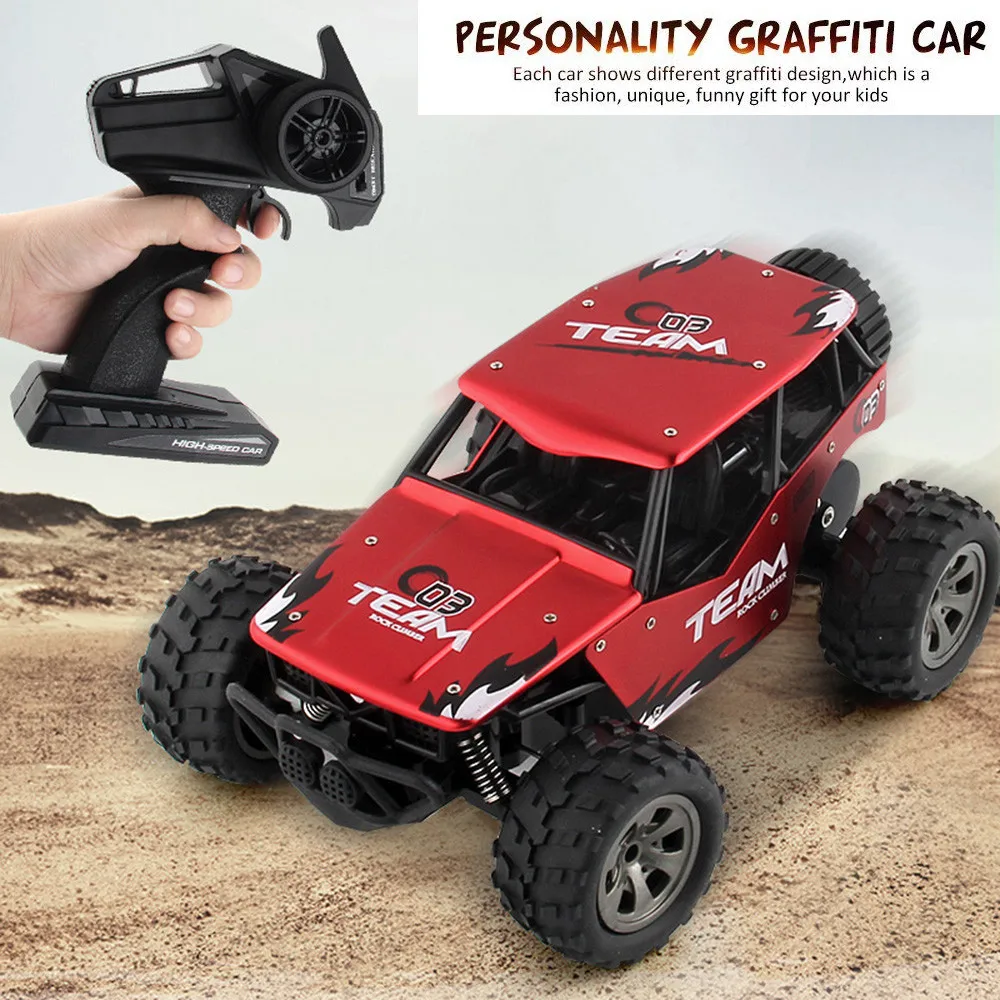 2WD Rock Crawler 1/18 перезаряжаемый Радиоуправляемый грузовик внедорожный Радиоуправляемый автомобиль