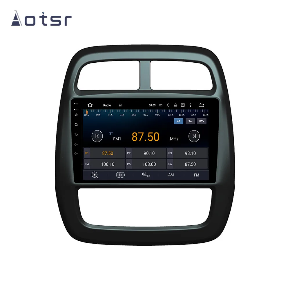 DSP Android 9 автомобильный gps навигация нет автомобильный dvd-плеер для Renault Kwid автомобильное Стерео Радио мультимедийный плеер головное устройство