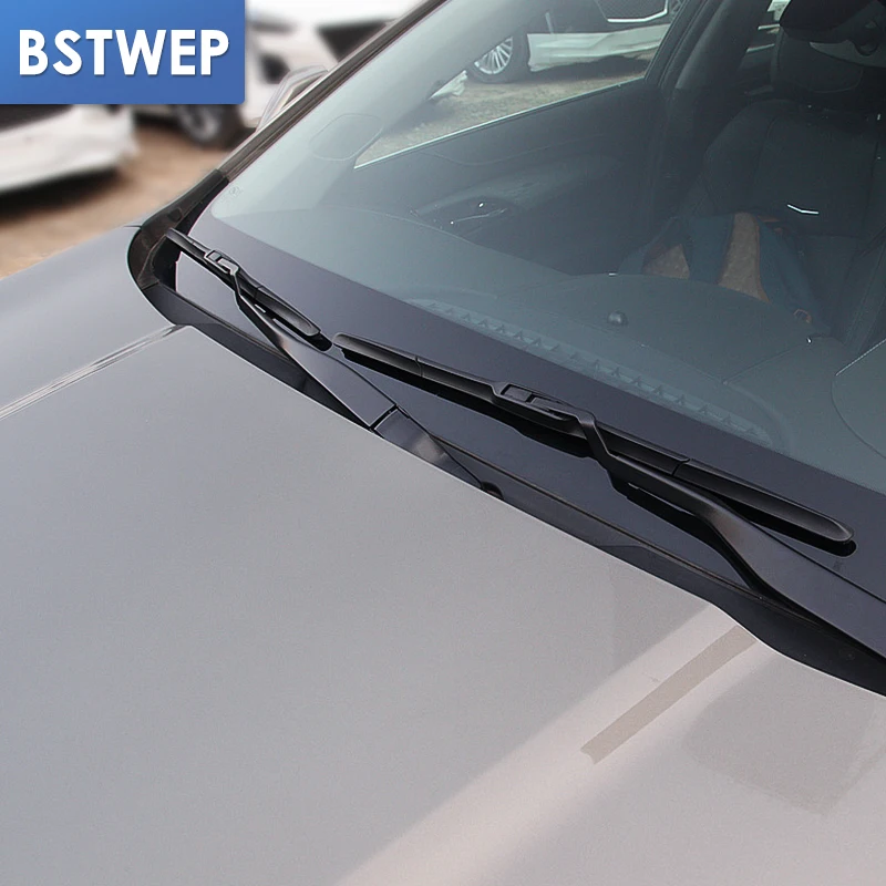 BSTWEP Hybrid Windscreen Wiper Blades for Hyundai Solaris Fit Hook Arms 2010 2011 2012 2013