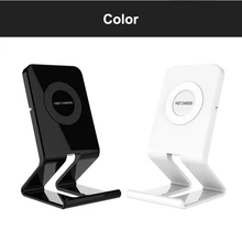 10 Вт 7,5 Вт Qi Беспроводное зарядное устройство для iPhone 8 X XS Max XR samsung S9 быстрая Беспроводная зарядная док-станция
