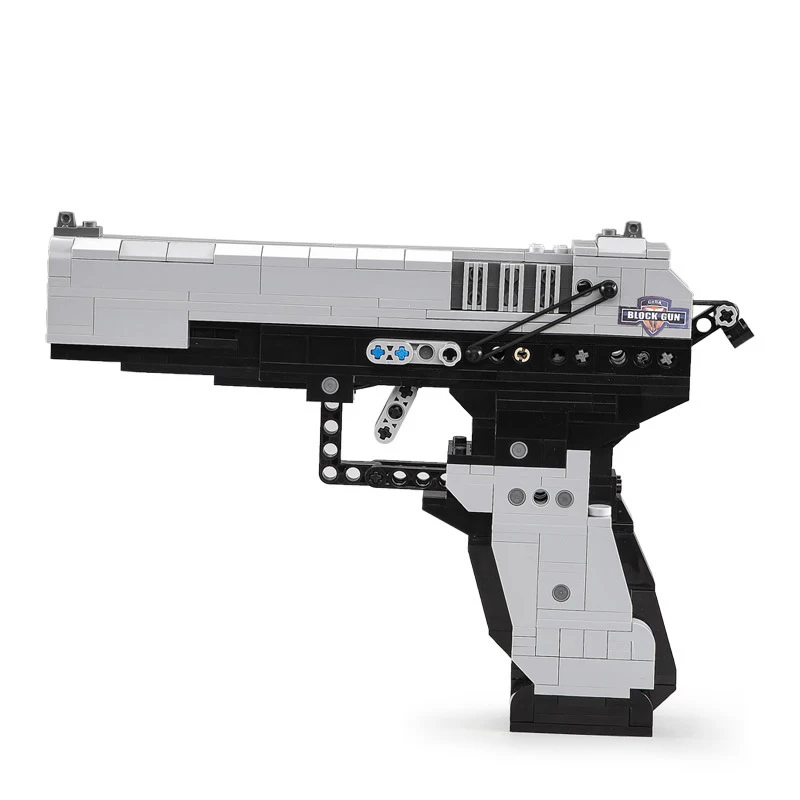 Technique Guns Kit Revolving Pistol Sets SWAT Military WW2 Weapons Model Building Blocks Boy Toys Desert Eagle Army Mark Handgun building blocks construction blocks