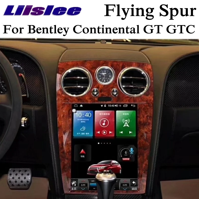 Для Bentley Континентальный GT GTC для Bentley Континентальный Flying Spur 2003~ Автомобильный мультимедийный gps аудио радио навигация NAVI