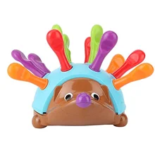 Детские игрушки 13 24 месяцев Ежик сортировщик цветная игрушка для укладки обучающая подходящая пара игра Математика ранняя образовательная интерактивная игрушка