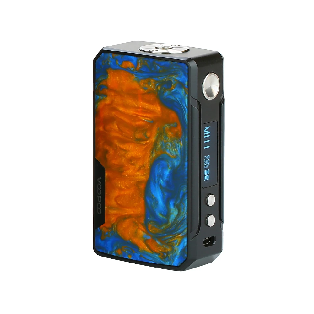 Voopoo Drag 2 TC комплект W/177 Вт Voopoo Drag 2 Коробка мод и 5 мл Uforce T2 SubOhm танк электронная сигарета испаритель Vape комплект - Цвет: B Flame Mod