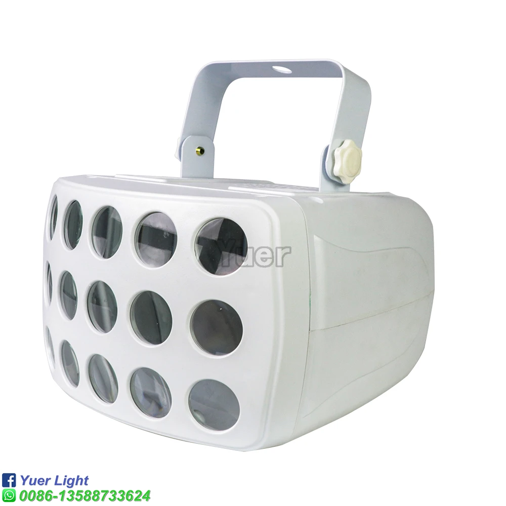 LED DMX Control RGBW Beam Strobe Effect Disco DJ Beam Stage Lighting Effect Disco Bar Light Wedding Butterfly Strobe Par Light
